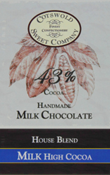 Handmade 43% Milk Chocolate Bar