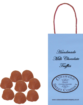 Milk Chocolate Truffles Boutique Bag