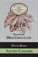 Handmade Milk Salted Caramel Chocolate Bar